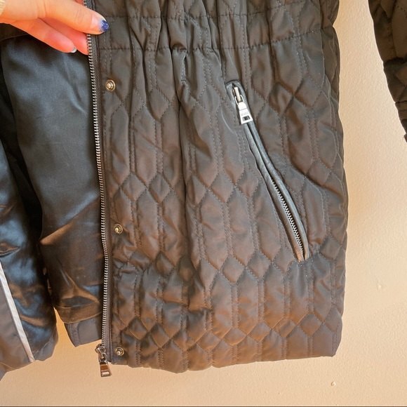 Andrew Marc New York Quilted Jacket Black Size Medium - Picture 4 of 9